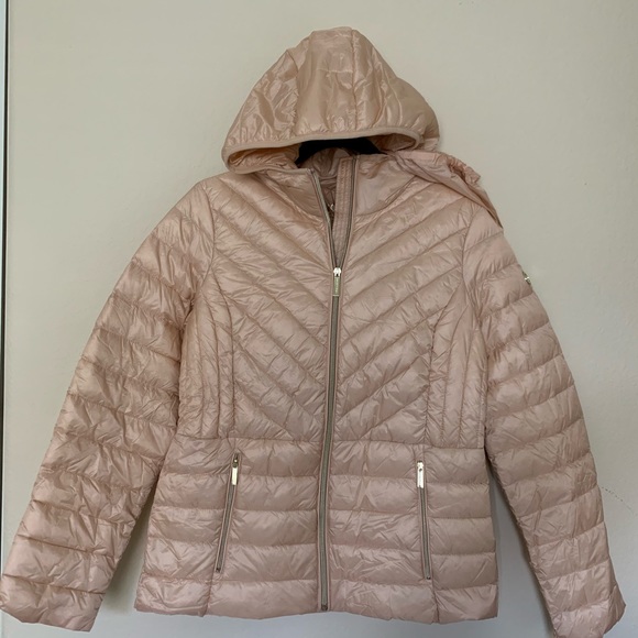 MICHAEL KORS zip front packable down jacket - Picture 4 of 5